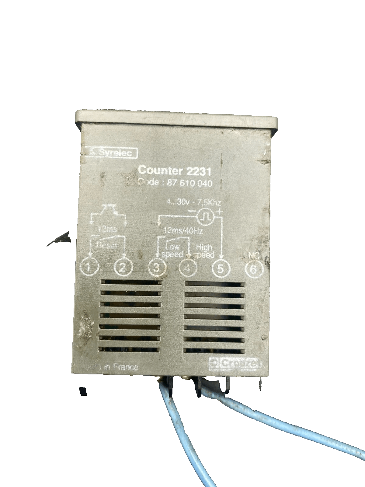 OMRON H7EC - N + SYRELEC COUNTER 2231 87610040 - KLR Automation