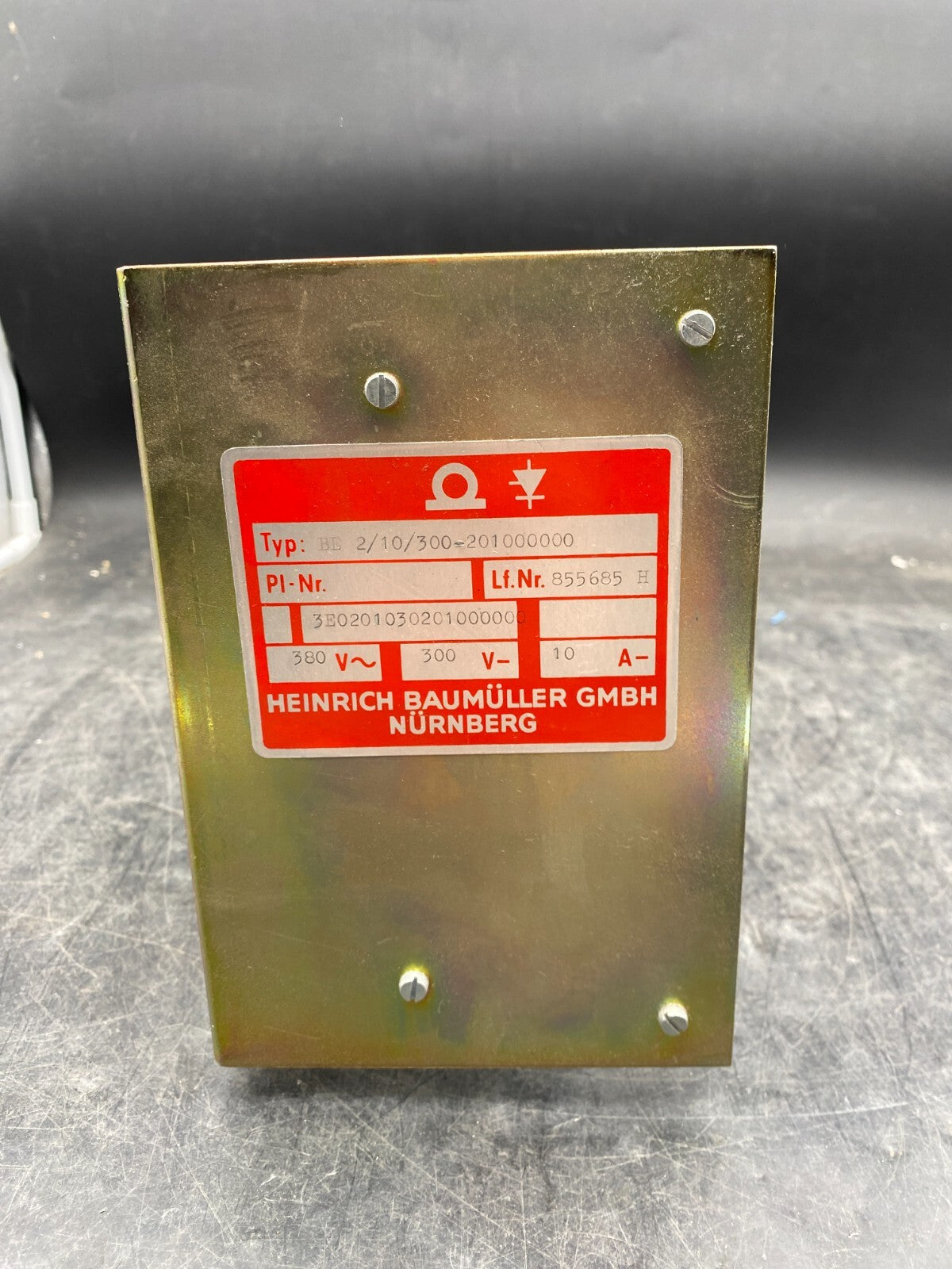 HEINRICH BAUMULLER BE 2/10/300-201000000 CONTROLLER x1pc