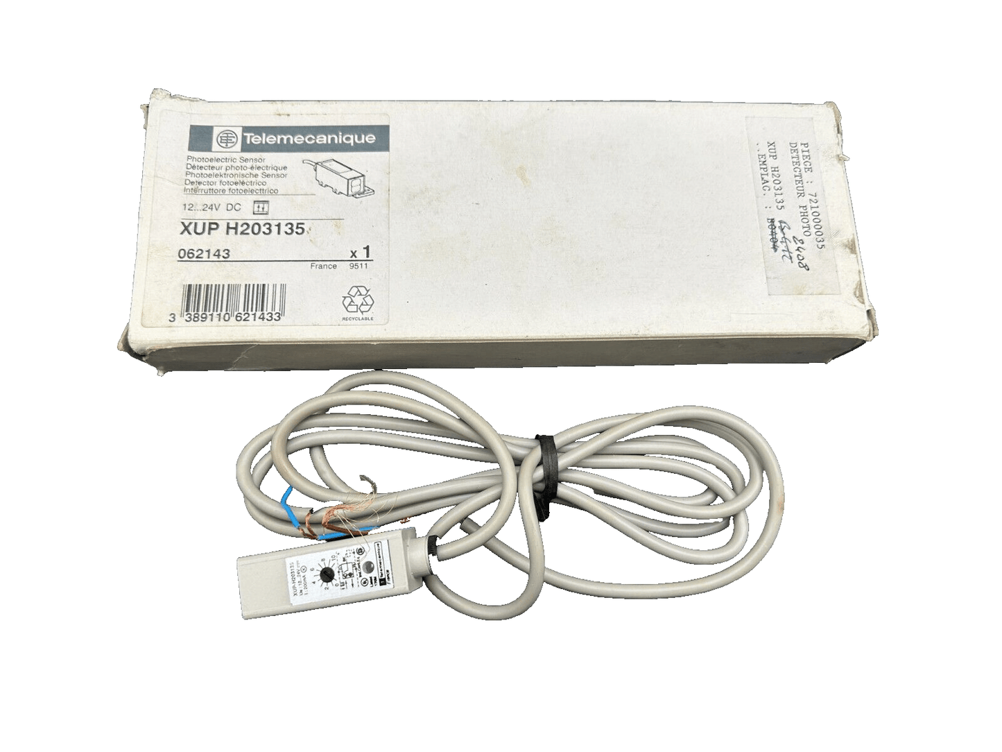 TELEMECANIQUE XUP H203135 DETECTEUR PHOTOELECTRIQUE - KLR Automation