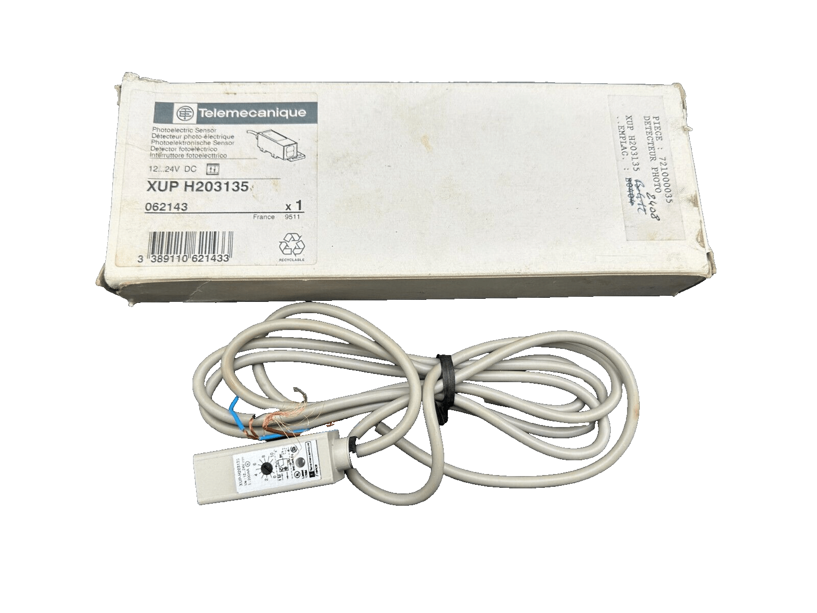 TELEMECANIQUE XUP H203135 DETECTEUR PHOTOELECTRIQUE - KLR Automation