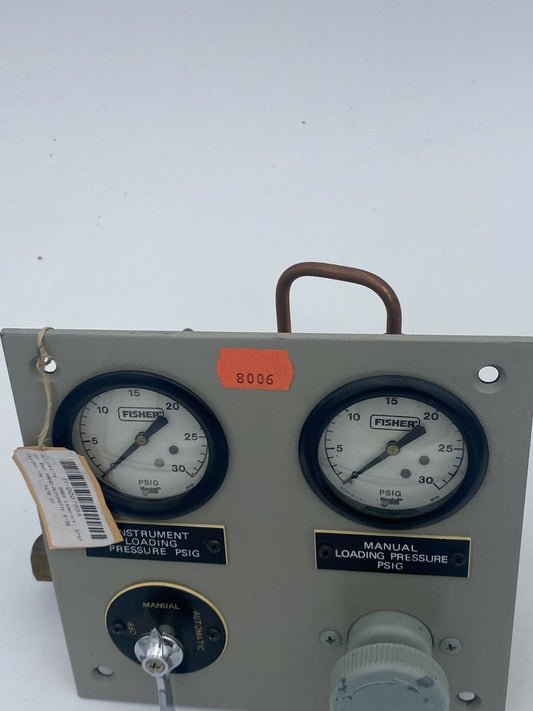 Fisher 670 Series Panel - Mounted Loading Regulator 670GV - 1 - KLR Automation