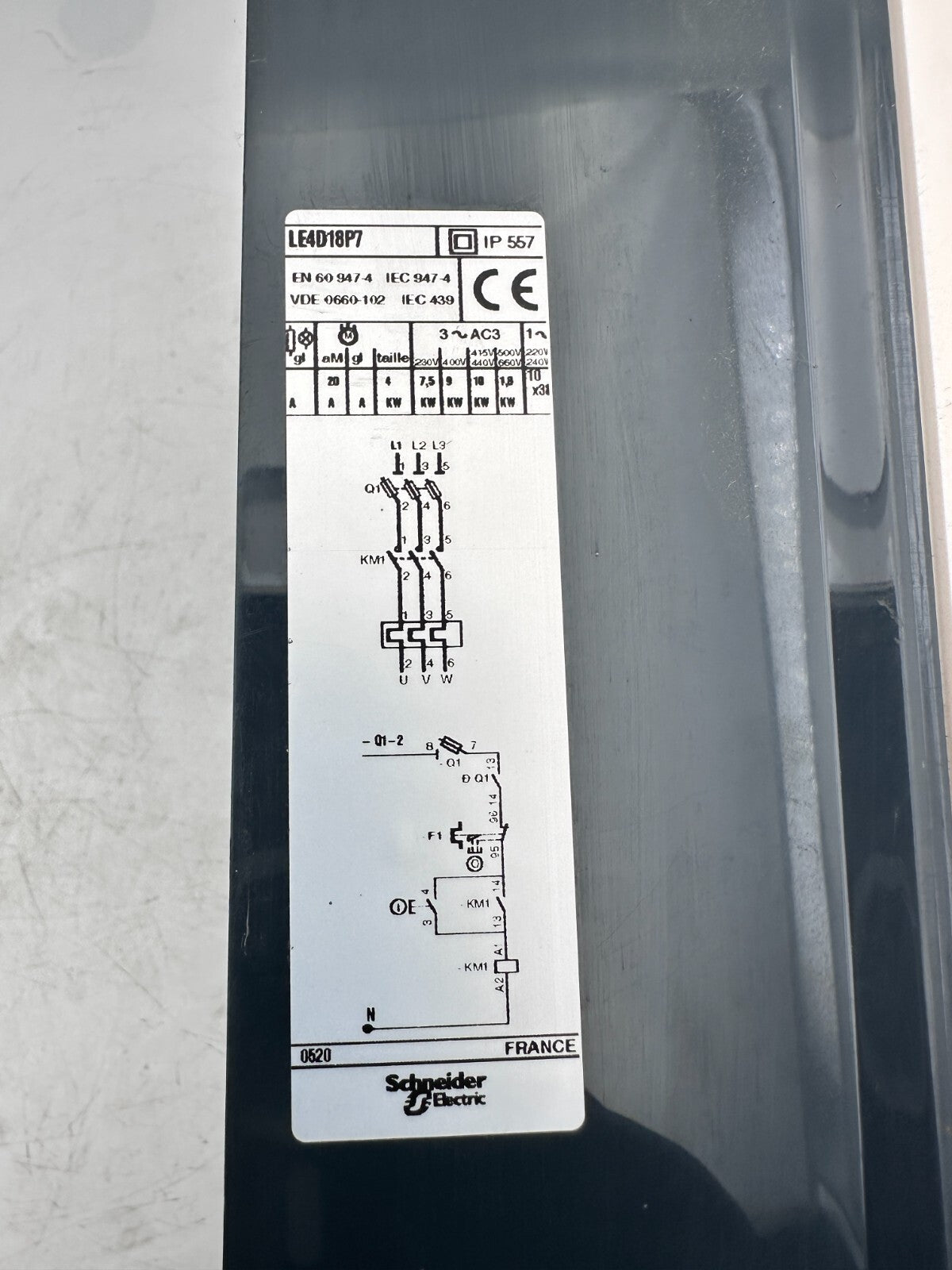 TELEMECANIQUE LE4D18P7 DEMARREUR - KLR Automation