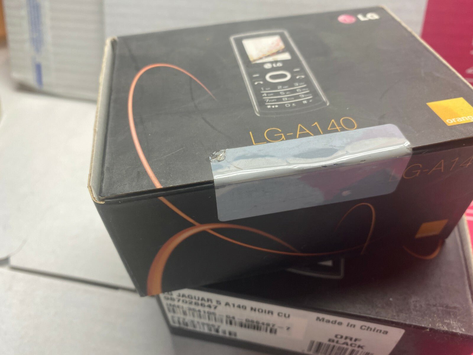 Lot de 2x LG - A140 Mobile Phone Old Stock Rare collectors Mobile Phone Cell - KLR Automation