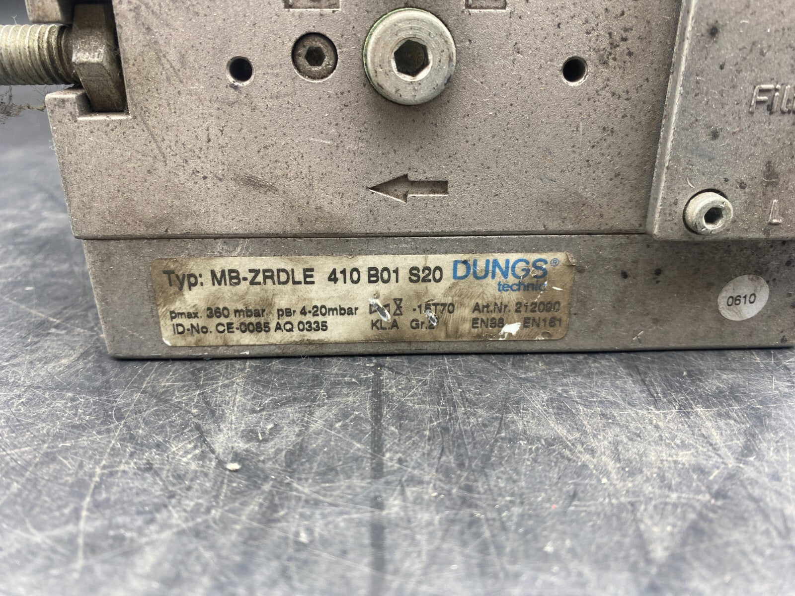 DUNGS MB-ZRDLE410B01S20 360MBAR