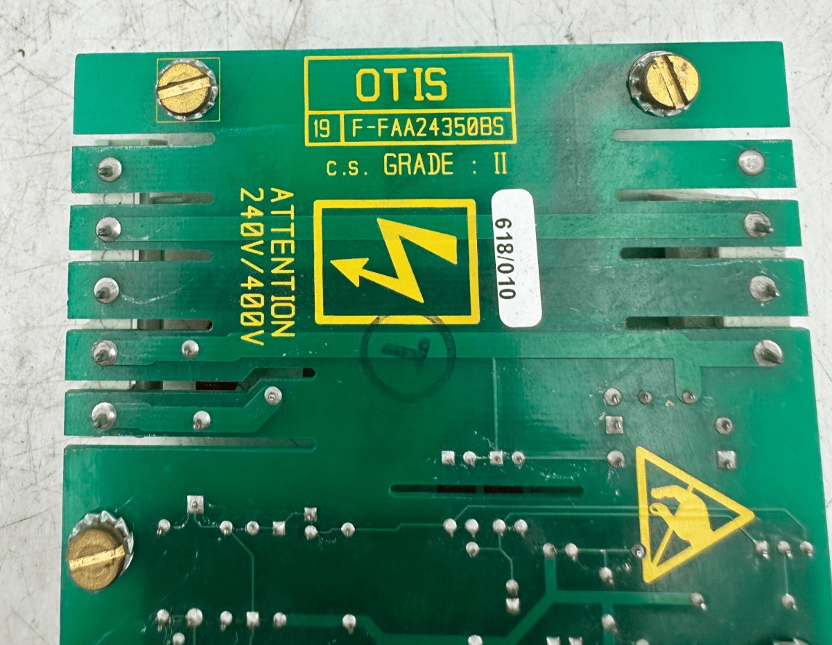 ELEVATOR PARTS LIFT OTIS F - FAA24350BS - KLR Automation