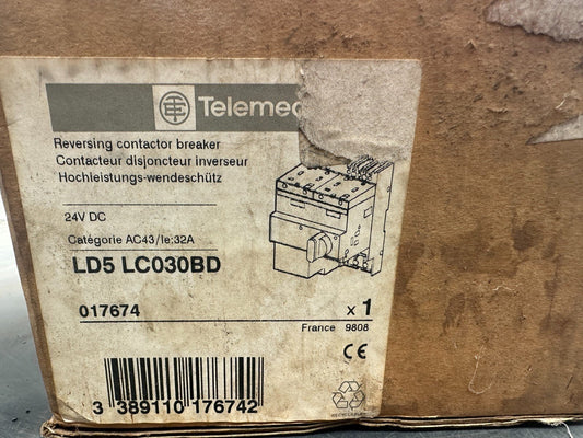 TELEMECANIQUE LD5 LC030BD CONTACTEUR DISJONCTEUR INVERSEUR INTEGRAL 32 017674 - KLR Automation