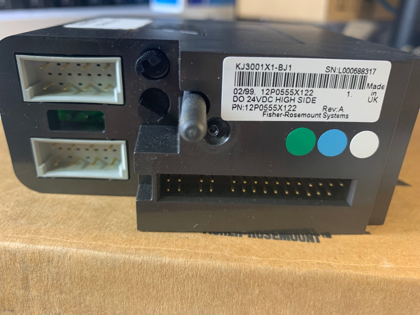 1x  Emerson DeltaV KJ3001X1-BJ1 Discrete Out DO 24 VDC High Side 12P0555 Delta V