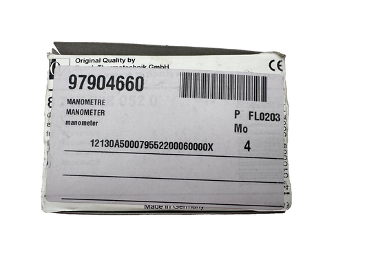 DE DIETRICH 97904660 MANOMETRE 0-4 bar x1pc