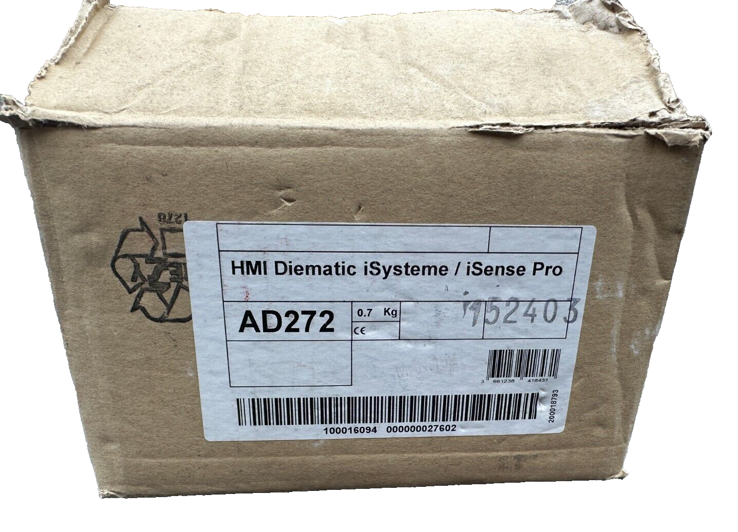 DE DIETRICH AD272 HMI DIEMATIQUE ISYSTEME/ISENSE PRO + CARTE 8806-5135 + CONNECT