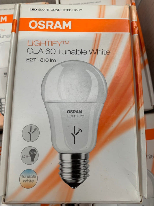 Osram LIGHTIFY CLA  60 Tunable White E27 810 lm 220V App Store / Google