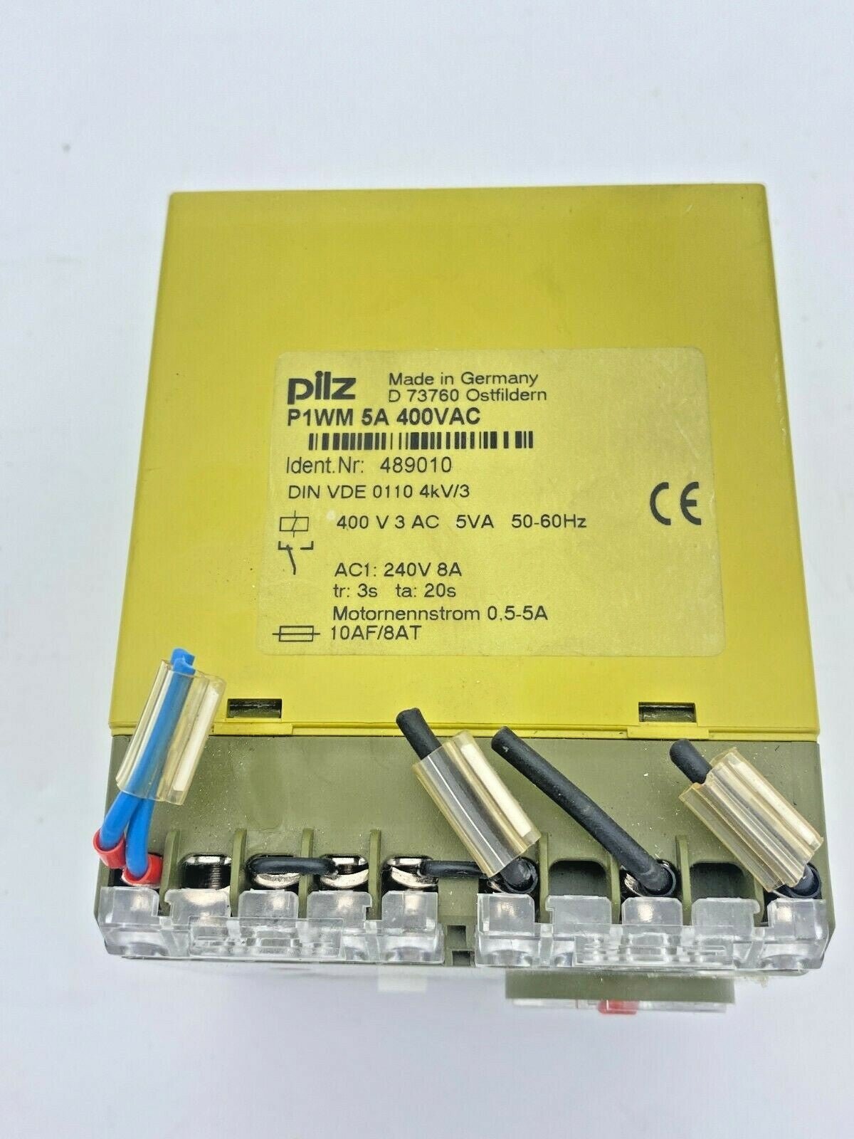 1pc x Pilz P1WM True Power Monitoring Relay 489010 - KLR Automation