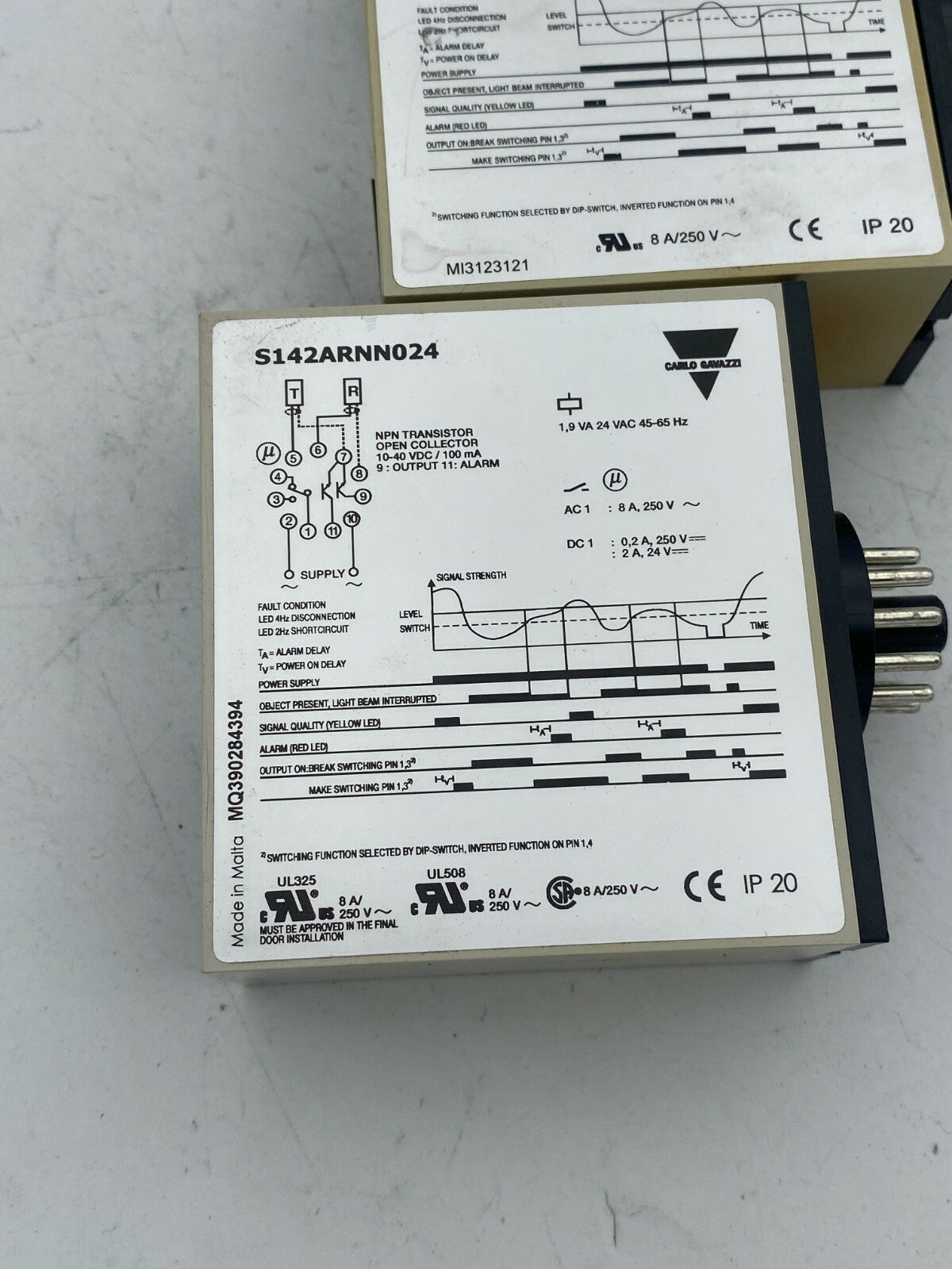 1 pc x  CARLO GAVAZZI S142ARNN024 Photoelectric Sensors