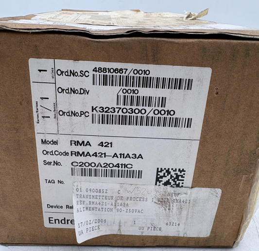 ENDRESS+HAUSER RMA421-A11A3A x1