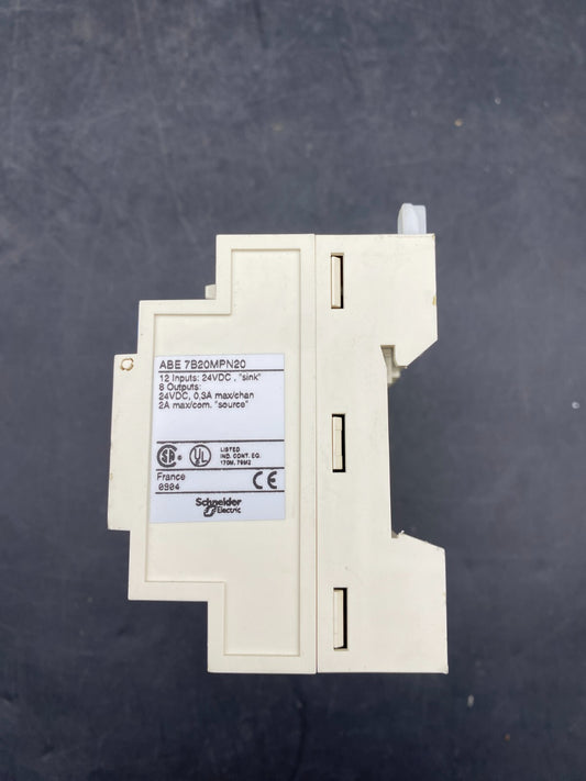 TELEMECANIQUE ABE7B20MPN20 CONNECTION SUB BASE I/O MODULE
