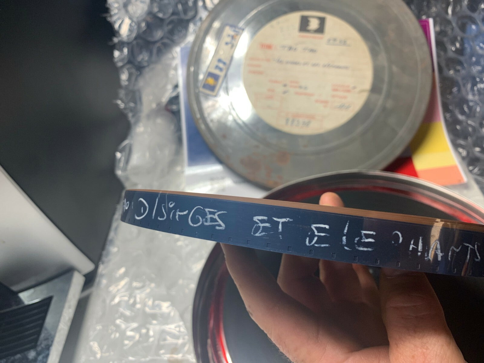 Old RARE Film Tao Tao les singes et les elephants Episode 49 Film 16mm 88378 FR3