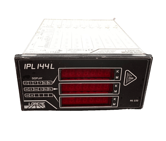 LOREME IPL 144L IPL144L 80VAC - DC/250VAC - DC ANALYSEUR DE RESEAU ELECTRIQUE - KLR Automation