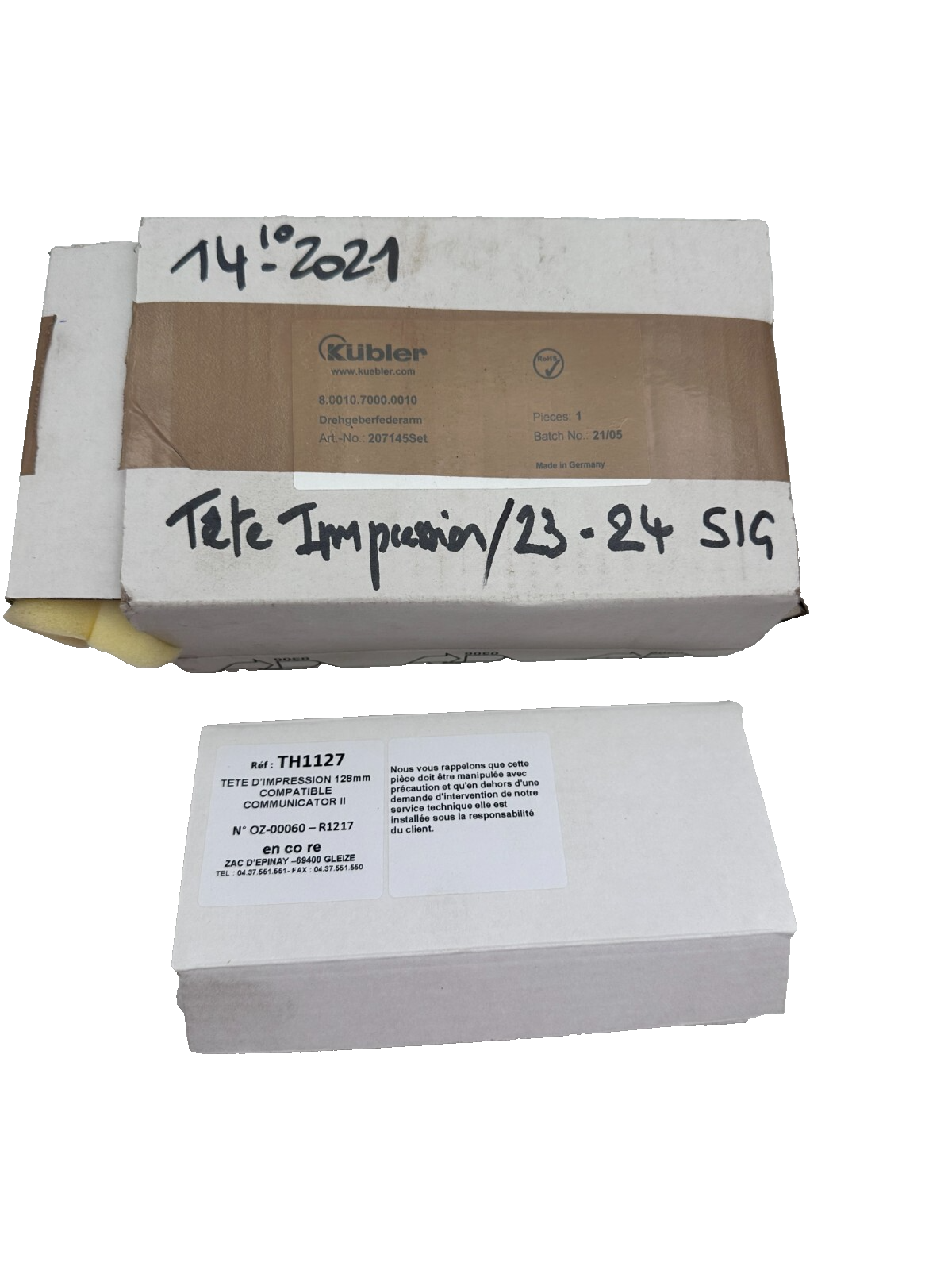 EASYPRINT 300 KCE-128-12PAT2 TETE D'IMPRESSION 128mm COMPATIBLE COMMUNICATOR II