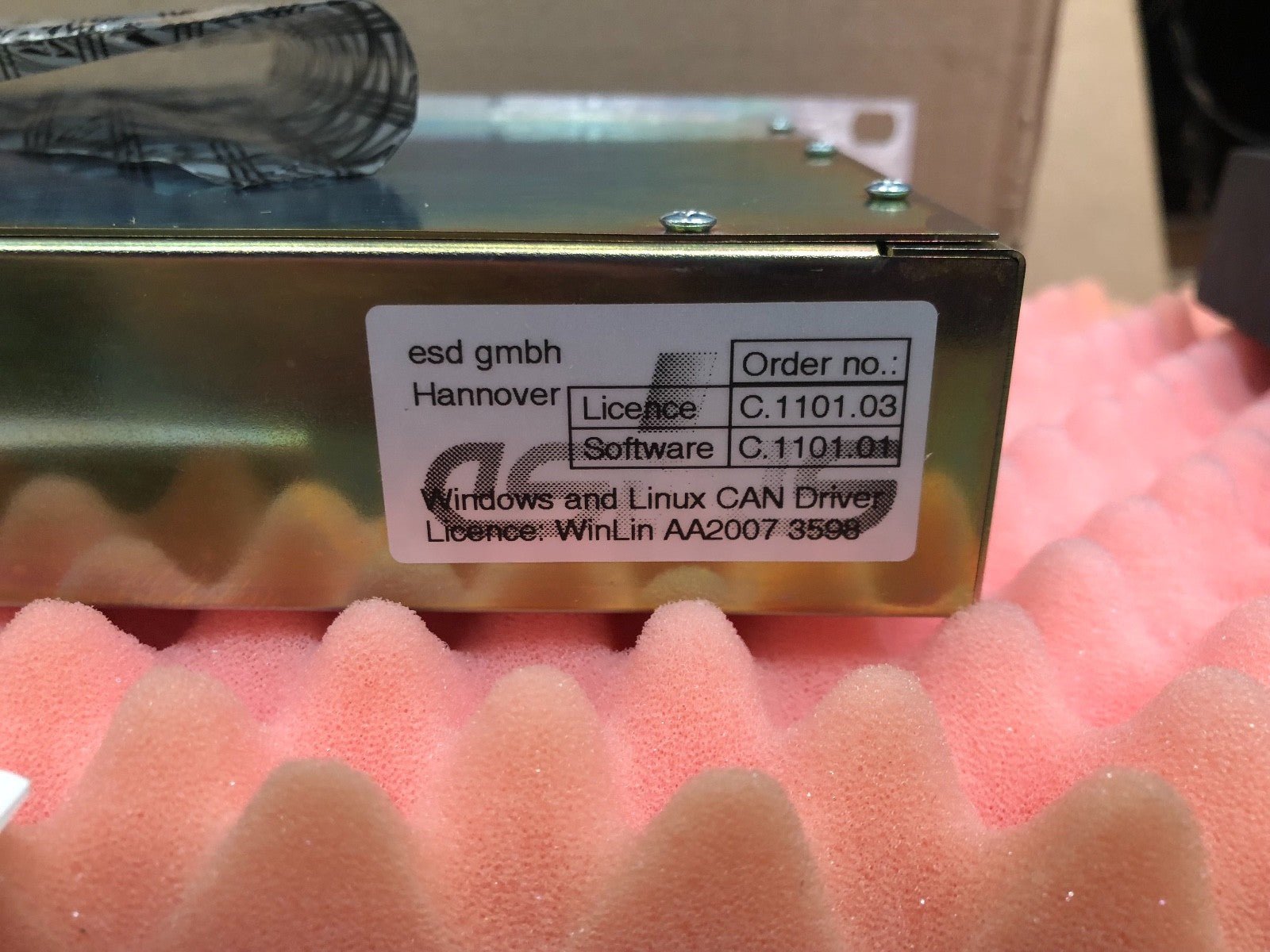 CAN - Control - I/O Digital Inputs and Outputs - Plug - in Case 64 I/O esd electronics - KLR Automation