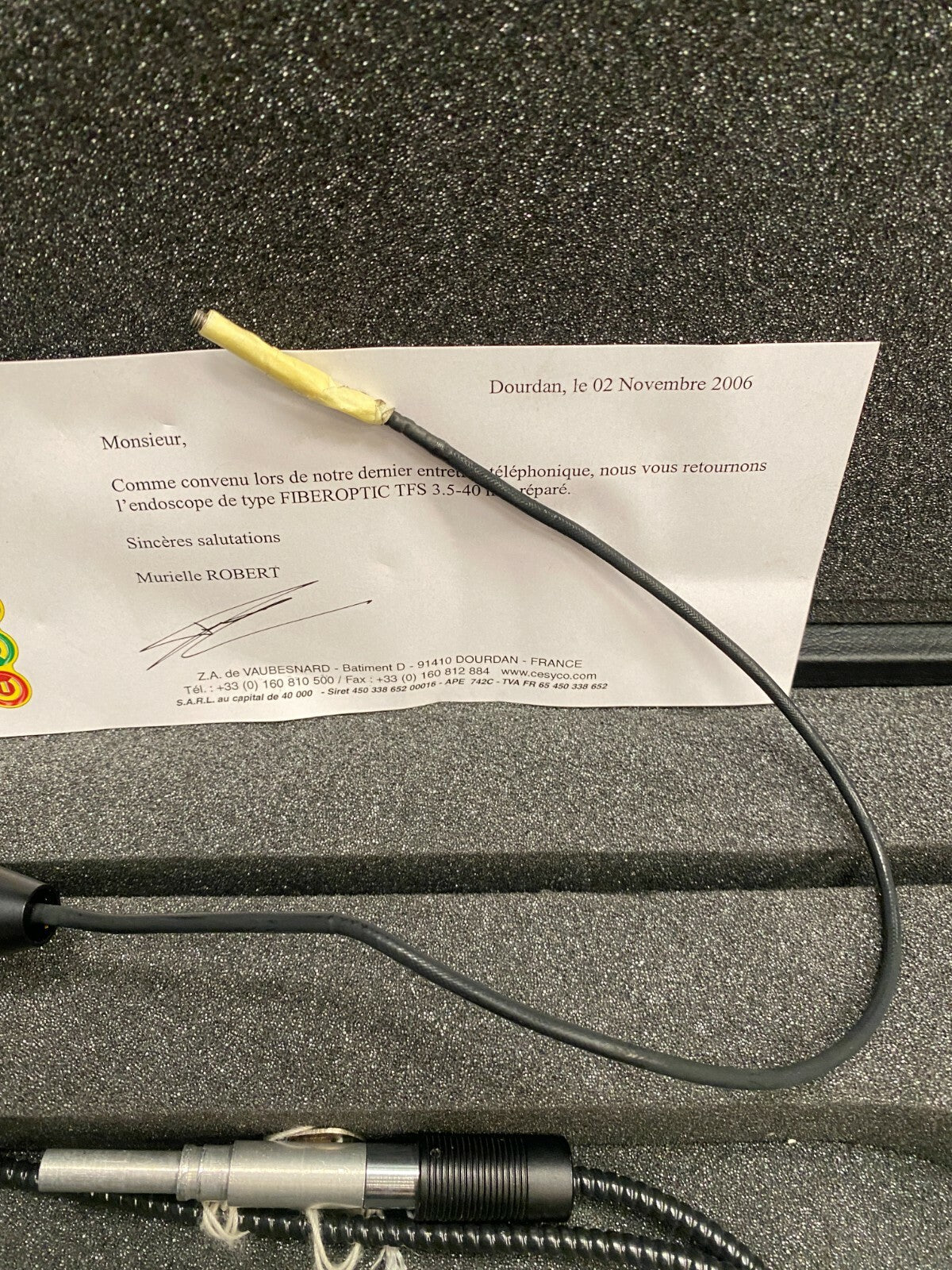 FiberOptic TFS 3.50 - 40 for sparts - KLR Automation