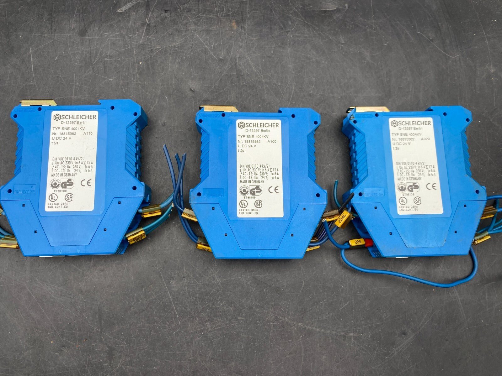 1pc x WIELAND SNE 4004KV R118805700 SAFETY RELAY - KLR Automation