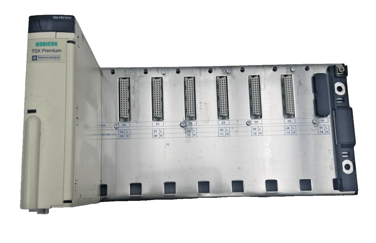 TELEMECANIQUE TSXPSY1610 PV:03 RL:02 24VDC 16W POWER SUPPLY + TSXRKY8 - KLR Automation
