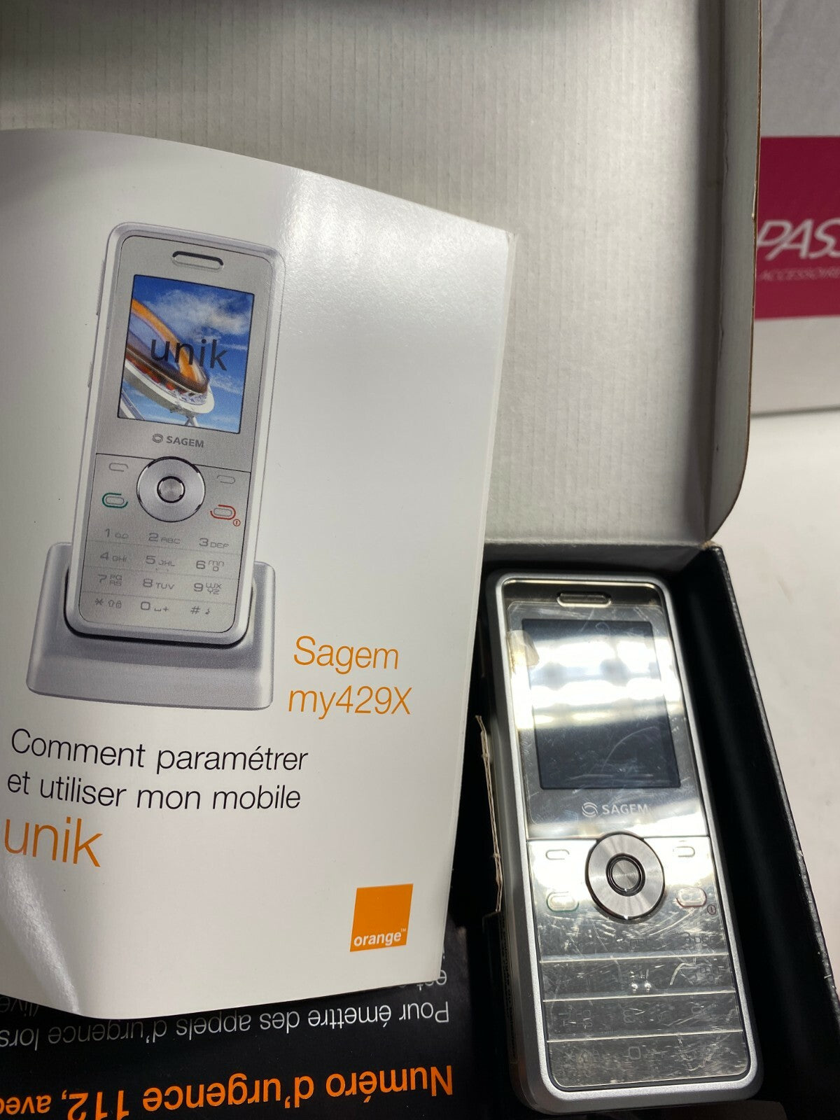 sagem my429X Phone Old Stock Rare collectors Mobile Phone GSM 