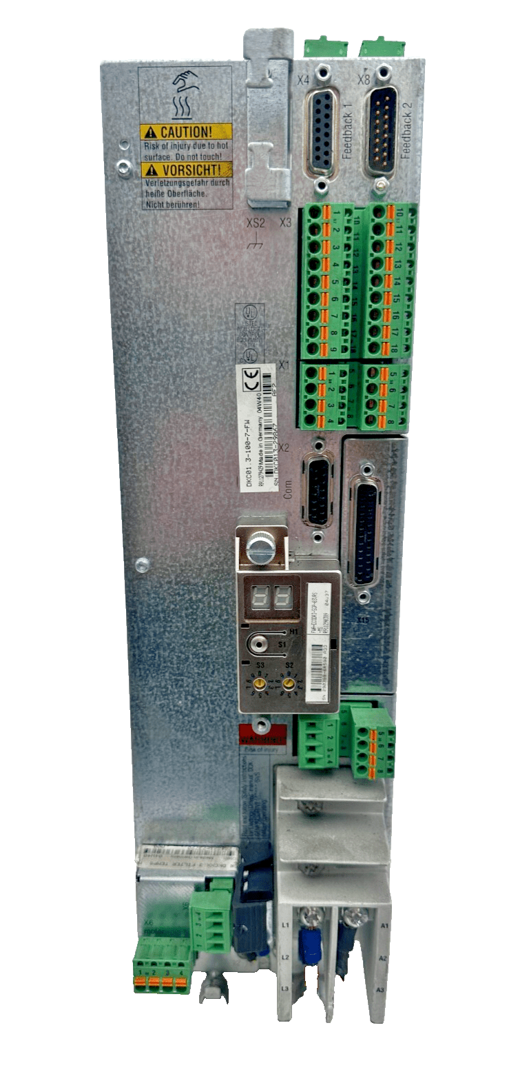REXROTH INDRAMAT DKCXX.3 - 100 - 7 + FWA - ECODR3 - SGP - 03VRS - MS ECODRIVE - KLR Automation