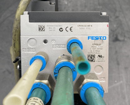 FESTO CPV14 - VI 18210 F702 + CPV14 - GE - MP - 8 18265 F702 PNEUMATIC VALVE x1pc - KLR Automation