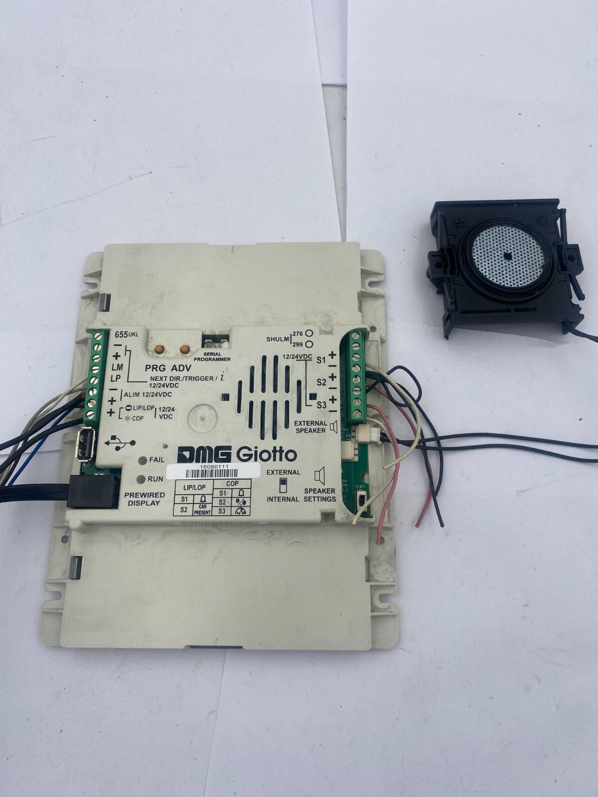 DMG GIOTTO TFT STANDARD 7" POSITION INDICATOR DISPLAY Elevator parts lift - KLR Automation