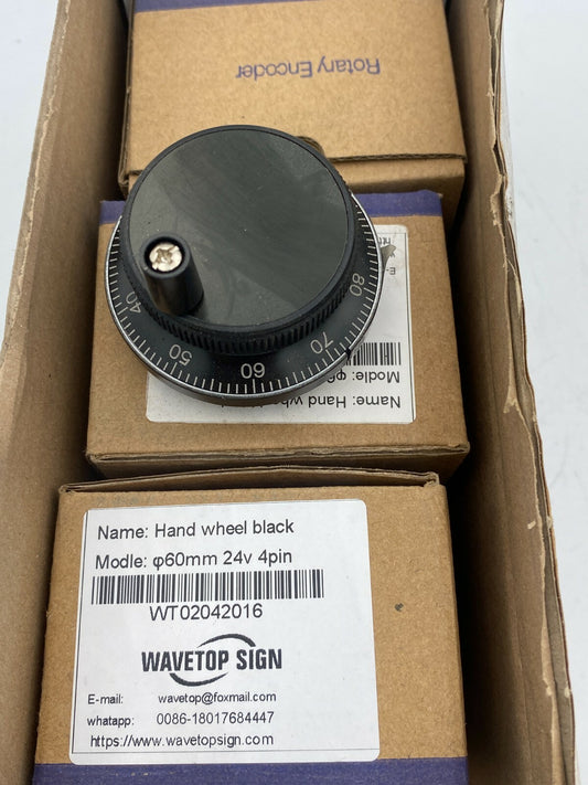 4pc x WaveTopSign CNC Pulser HandWheel  WT 02042016