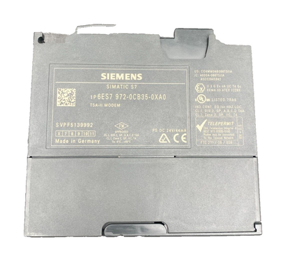 SIEMENS 6ES7972-0CB35-0XA0 SIMATIC TELESERVICE TSA-II MODEM x2pc
