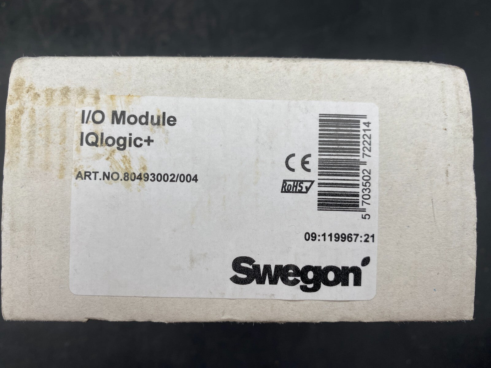 SWEGON I/O MODULE IQLOGIC+ - KLR Automation