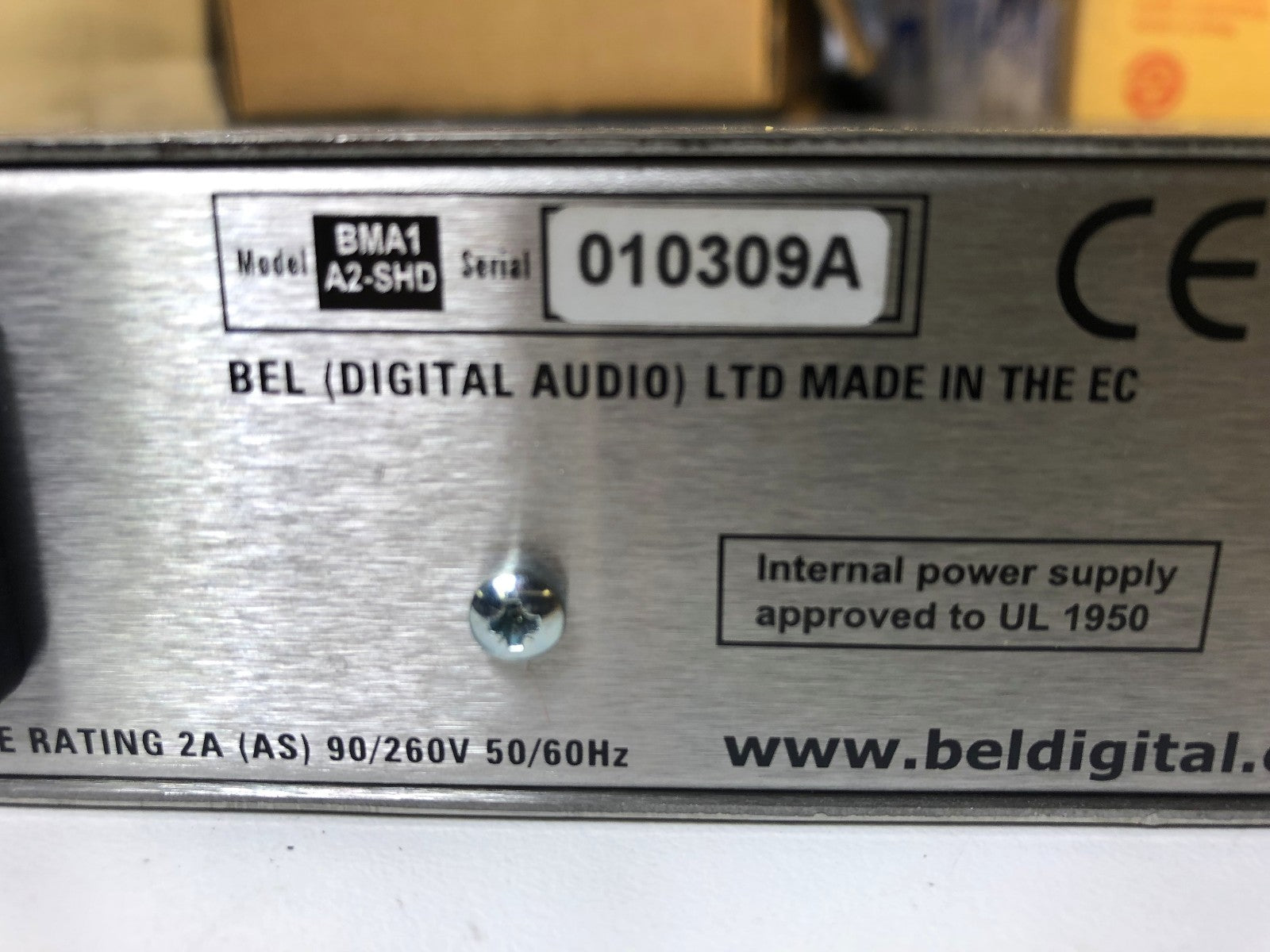 BEL BM - A1 - 2SHD Monitor A1 SERIES 2 - SHD MKII - 1U 2 Channel Audio SDI/HD/3G - KLR Automation