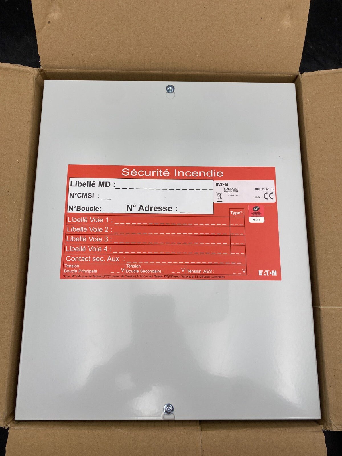 EATON NUGELEC NUG31643 B SENSEA.CM MODULE MD4 x1pc - KLR Automation