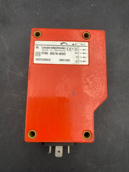 LEUZE ELECTRONIC FRK 85/4-800 0207C426618 50011203 ENERGETIC DIFFUSE SENSOR