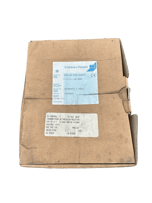 ENDRESS+HAUSER PMC133 - 1M1F2A6D10 TRANSMETTEUR DE PRESSION RELATIVE - KLR Automation