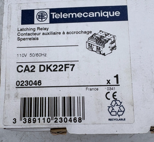 SCHNEIDER ELECTRIC CONTACTEUR AUXILIAIRE CA2 DK 122F7 x1