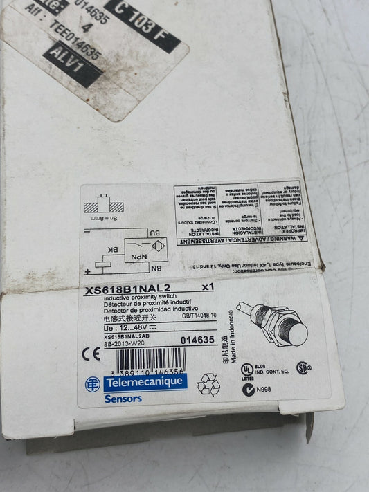 TELEMECANIQUE XS618B1NAL2 12-48 V Détecteur de proximité inductif