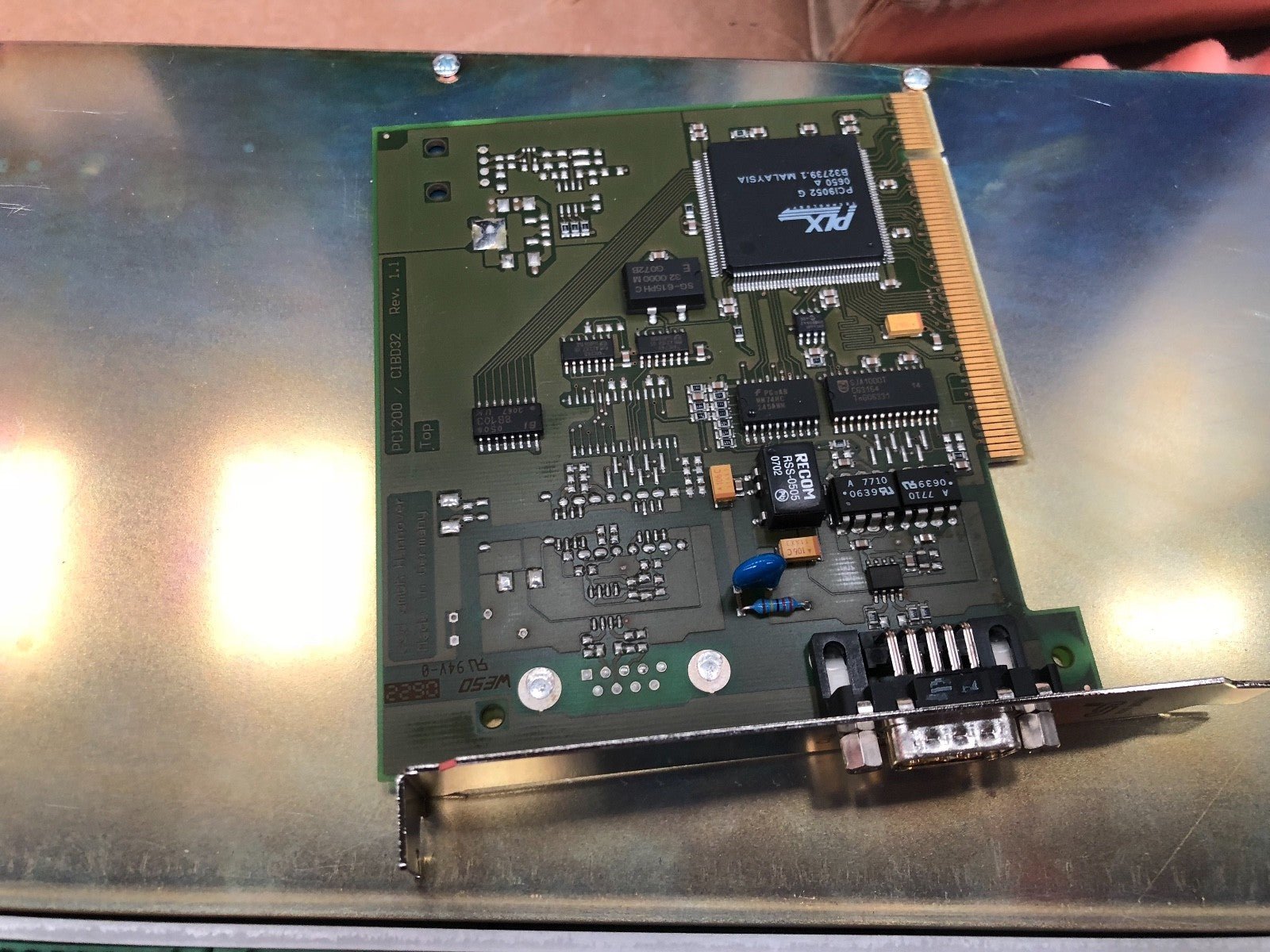 CAN - Control - I/O Digital Inputs and Outputs - Plug - in Case 64 I/O esd electronics - KLR Automation