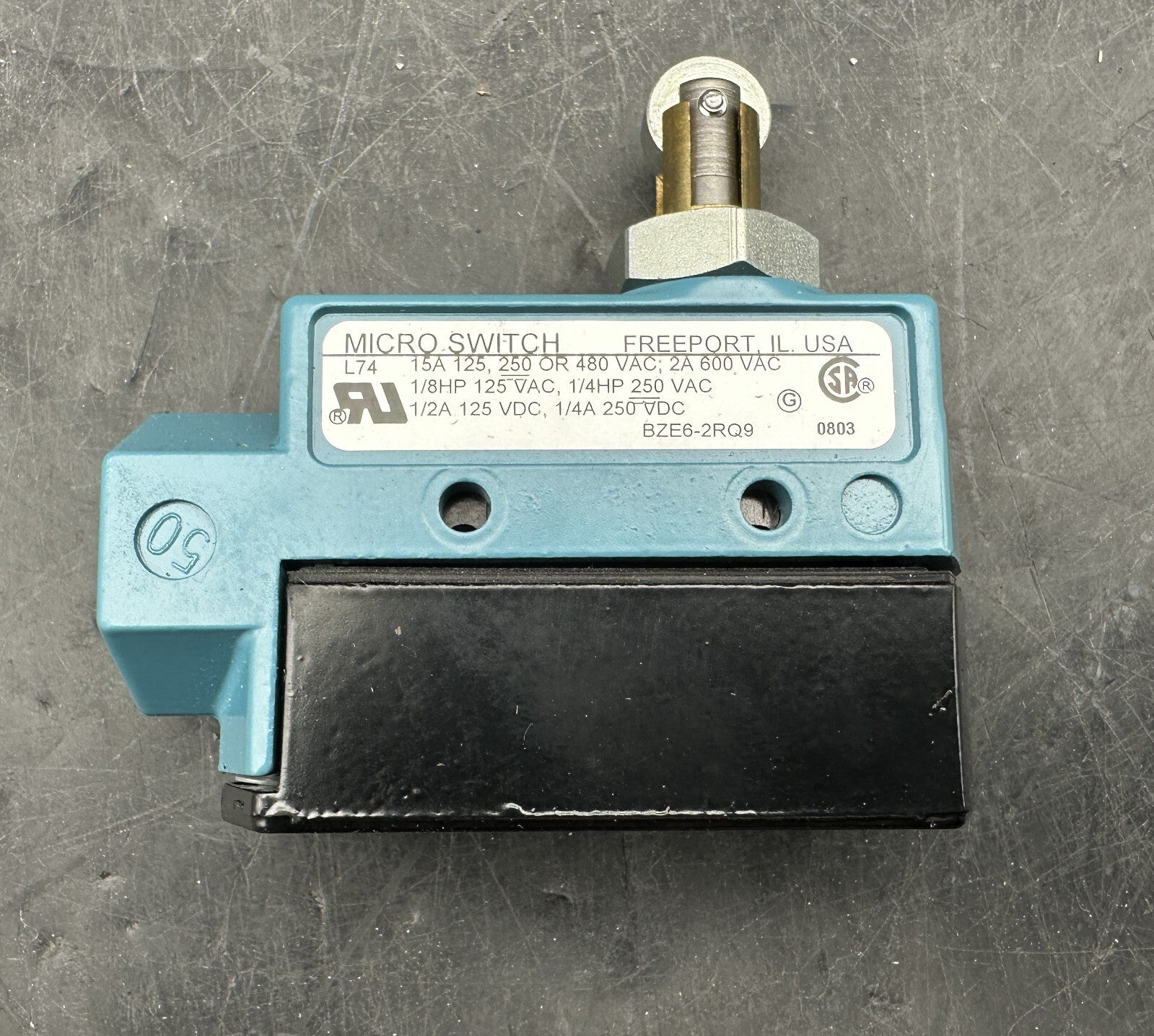 HONEYWELL BZE6-2RQ9 MICRO SWITCH