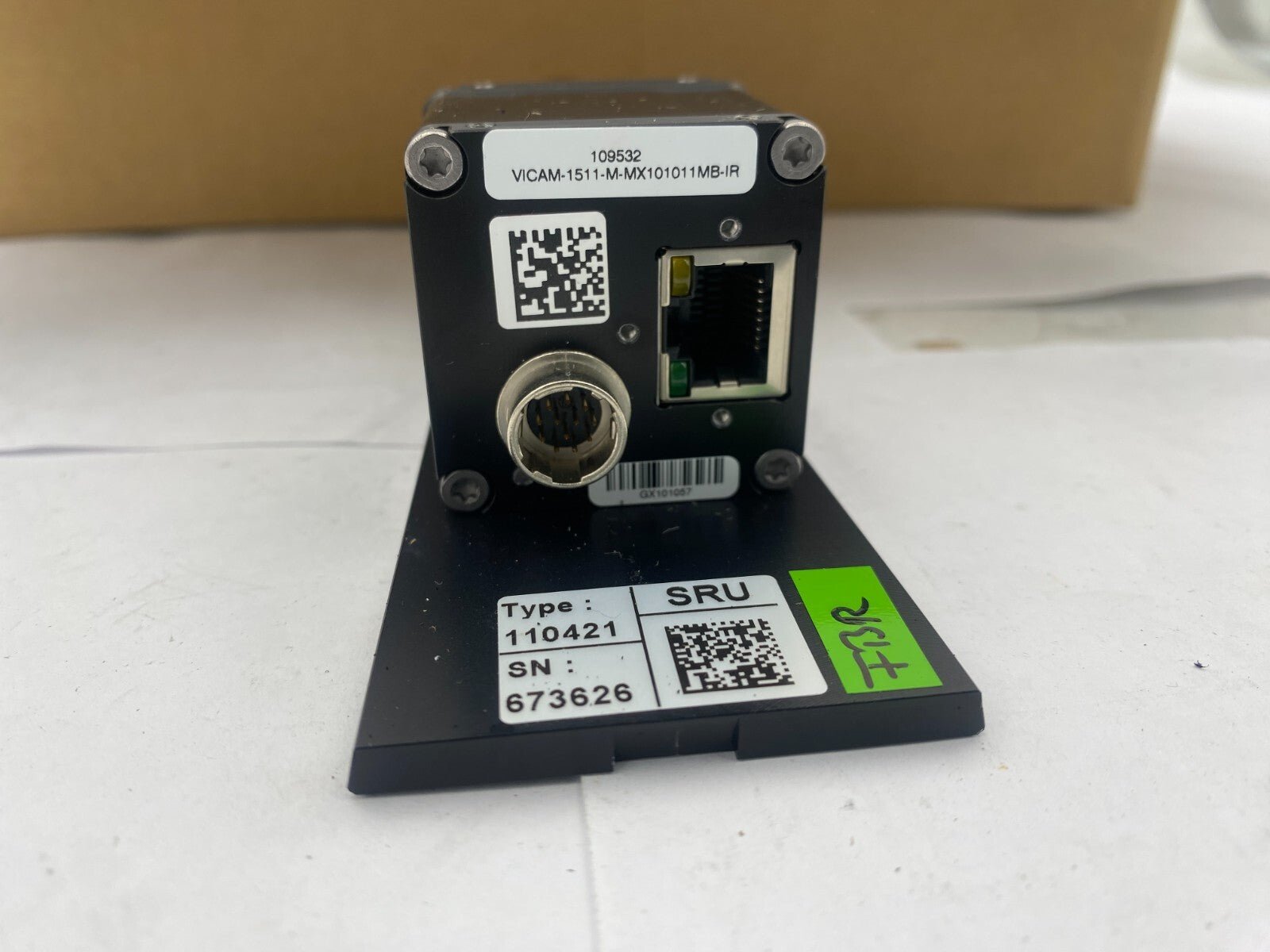 VITRONIC 110421 CAMERA MODULE VICAM - 1511 - M - MX101011MB - IR 12 MM OPTIQUE SONY - KLR Automation