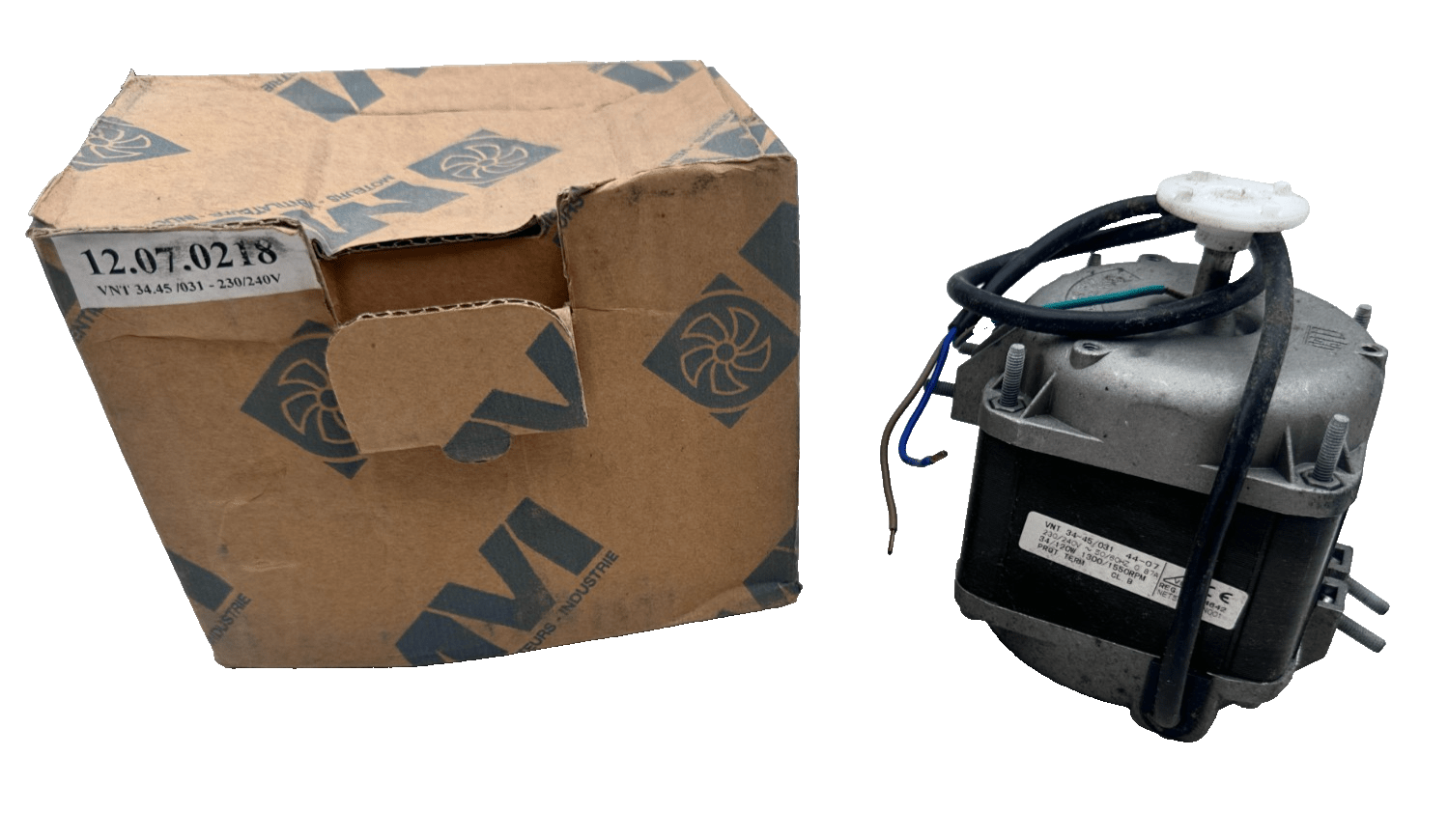 ELCO VNT 34 - 45/031 44 - 07 230/240V 0.87A 34/120W 1300/1550RPM - KLR Automation