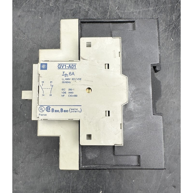 TELEMECANIQUE GV3 - M40 + GV1 - A01 CONTACTEUR - KLR Automation