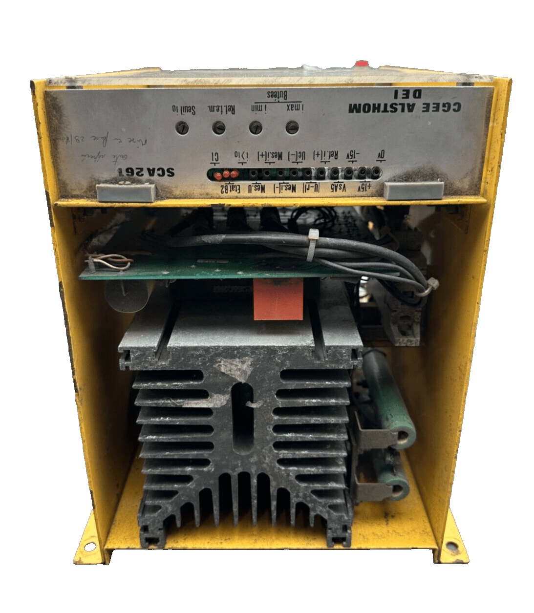 CGEE ALSTHOM DE I SCA 261 VEX - C 50 - 627194 380V 50Hz VARIATEUR - KLR Automation