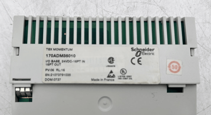 SCHNEIDER ELECTRIC 170FNT11001 FIPIO COMMUNICATION ADAPTER + 170ADM35010 I/O BAS - KLR Automation