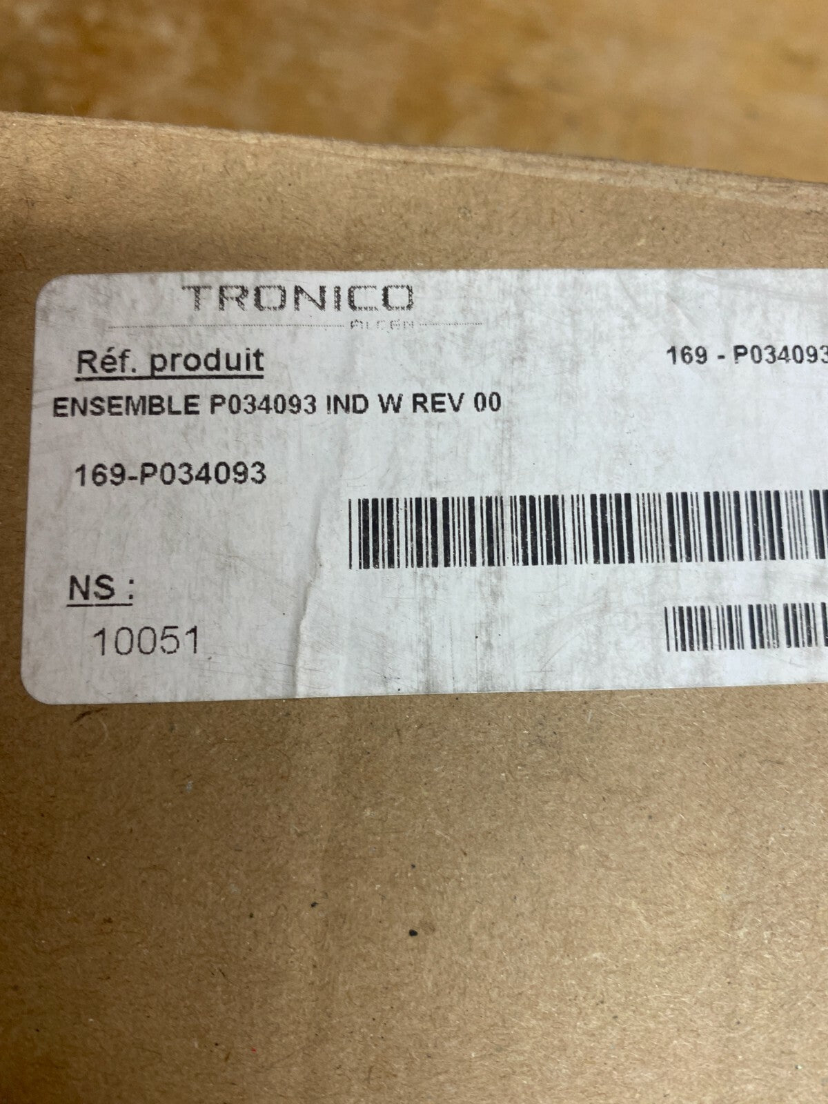 TRONICO GCU Ensemble P034093 IND W REV 00 169 - P034093 - KLR Automation