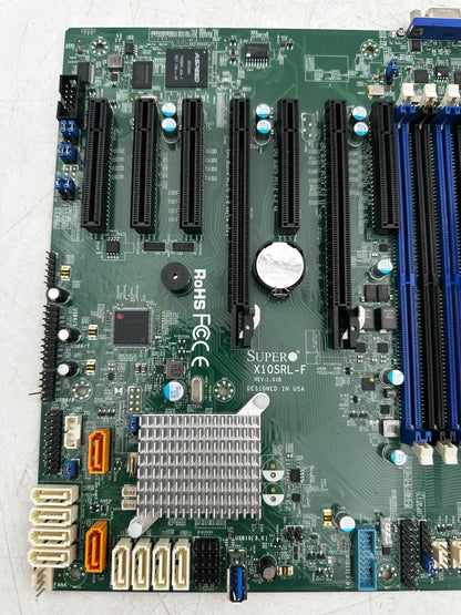 SUPERMICRO X10SRL - F REV 1.01B carte mère ATX pour socket LGA 2011 - 3 - KLR Automation