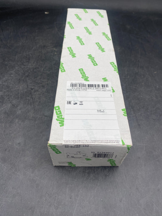 LOT DE 20 WAGO 788-102 EMBASE DE RELAIS