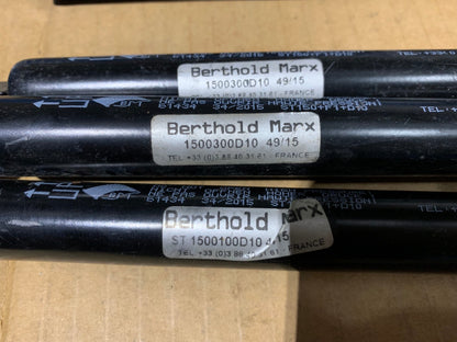  6 verins .Berthold Marx 1500300D10 49/15  ST 1500100D10 4415 HG 231501150I 100N