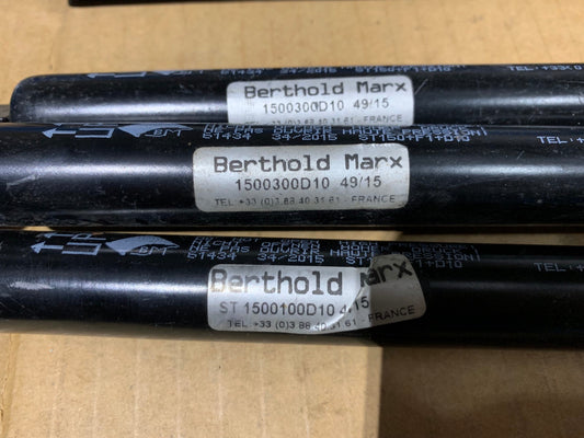  6 verins .Berthold Marx 1500300D10 49/15  ST 1500100D10 4415 HG 231501150I 100N